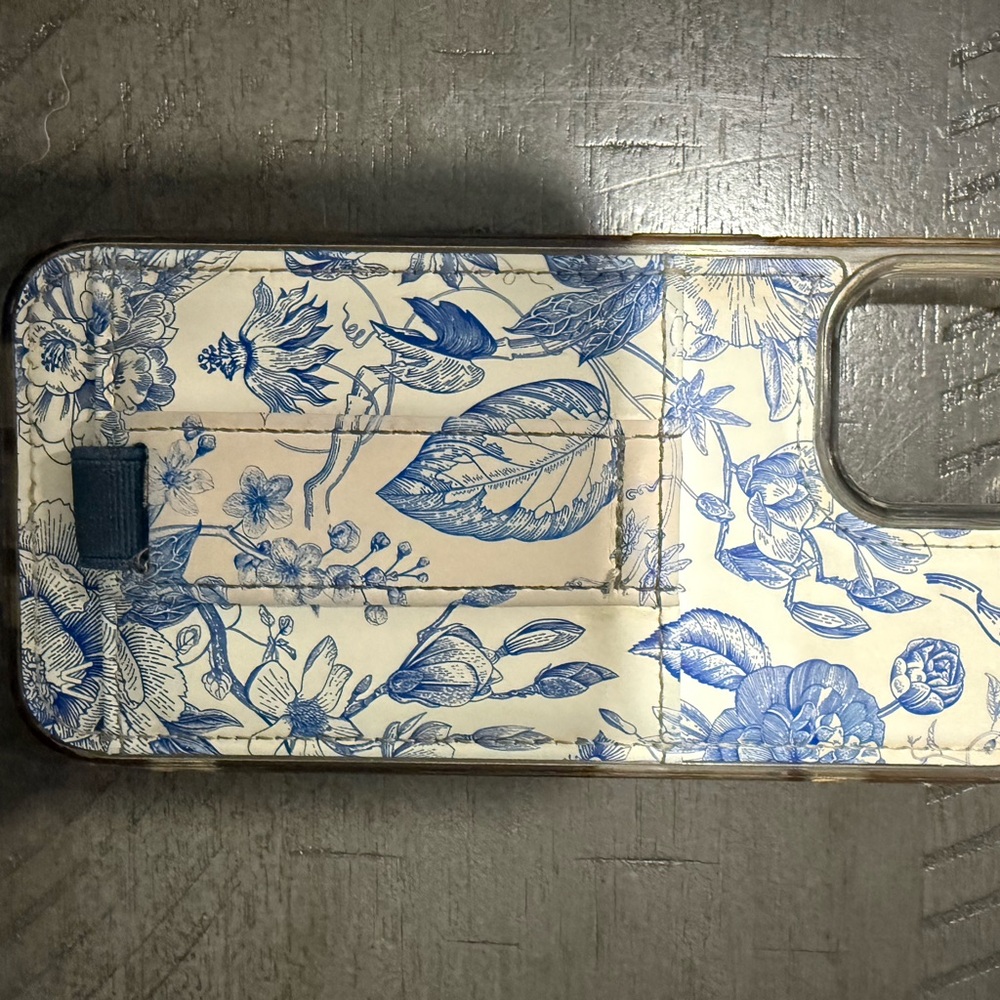 Blue Floral Phone Case